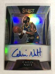 Calvin Natt [Gold Prizm] #SS-CNT Basketball Cards 2021 Panini Select Signature Selections Prices