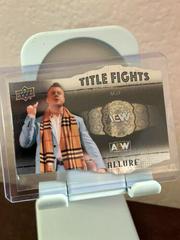 MJF Wrestling Cards 2022 Upper Deck Allure AEW Title Fights Prices