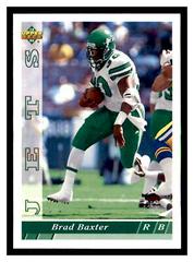 Brad Baxter #374 Football Cards 1993 Upper Deck Prices
