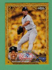 Mariano Rivera [Wave Gold] Baseball Cards 2023 Topps Gilded Collection Prices