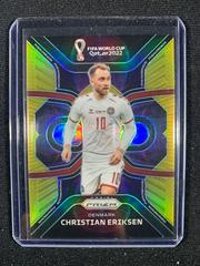 Christian Eriksen [Gold] #21 Soccer Cards 2022 Panini Prizm World Cup Phenomenon Prices