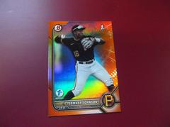 Termarr Johnson [Orange] #BD-130 Baseball Cards 2022 Bowman Draft 1st Edition Prices