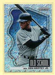Ken Griffey Jr. [Shimmer Prizm] #OS-2 Baseball Cards 2022 Panini Prizm Old School Prices