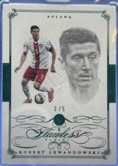 Robert Lewandowski [Emerald] #82 Soccer Cards 2016 Panini Flawless Prices