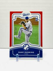 Dane Dunning [Red] #6 Baseball Cards 2021 Panini Chronicles Classics Prices