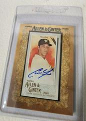 Christian Yelich [Black Frame] #MA-CY Baseball Cards 2020 Topps Allen & Ginter Mini Autographs Prices