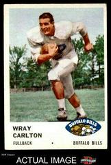 Wray Carlton #134 Football Cards 1961 Fleer Prices