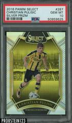 Christian Pulisic [Silver Prizm] Soccer Cards 2016 Panini Select Prices
