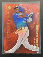 Gabriel Moreno [Red Foil] #98 Baseball Cards 2021 Bowman Inception Prices