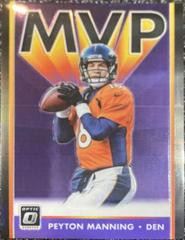 Peyton Manning [Black Pandora] #MVP-6 Football Cards 2019 Donruss Optic MVP Prices