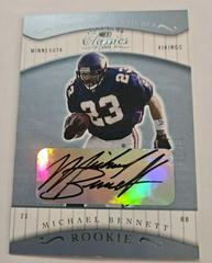 Michael Bennett [Significant Signatures] Football Cards 2001 Panini Donruss Classics Prices