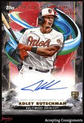 Adley Rutschman [Red] Baseball Cards 2023 Topps Inception Rookie and Emerging Stars Autographs Prices