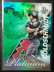 Paul Goldschmidt [Green] #PP-PG Baseball Cards 2017 Bowman Platinum Presence Prices