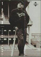 Casey Stengel #57 Baseball Cards 1994 Upper Deck American Epic Prices