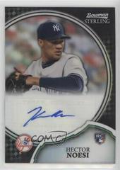 Hector Noesi [Black Refractor] Baseball Cards 2011 Bowman Sterling Rookie Autographs Prices