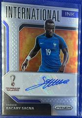 Bacary Sagna Soccer Cards 2022 Panini Prizm World Cup International Ink Autograph Prices