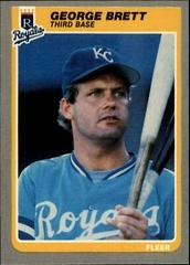 George Brett #199 Baseball Cards 1985 Fleer Prices