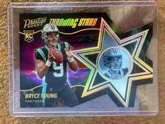 Bryce Young #TS-16 Football Cards 2023 Panini Prestige Throwing Stars Prices
