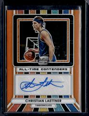 Christian Laettner [Orange] #27 Basketball Cards 2022 Panini Contenders Optic All-Time Autograph Prices