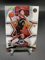 Scottie Barnes [White Sparkle] Basketball Cards 2021 Panini Mosaic Prices
