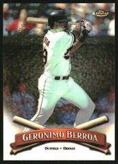 Geronimo Berroa #4 Baseball Cards 1998 Finest Prices