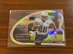 Chris Johnson [Die Cut] #BTN-CJO Football Cards 2021 Panini Playoff Behind the Numbers Prices