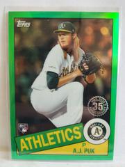 A.J. Puk [Green Refractor] #85TC-14 Baseball Cards 2020 Topps Chrome 1985 Prices