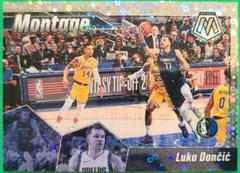 Luka Doncic [Fast Break Silver] Basketball Cards 2019 Panini Mosaic Montage Prices