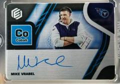 Mike Vrabel [Cobalt] #SS-MIV Football Cards 2021 Panini Elements Steel Signatures Prices