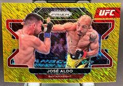 Jose Aldo [Gold Shimmer] #14 Ufc Cards 2022 Panini Prizm UFC Prices