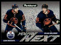 Leon Draisaitl, Dylan Holloway Hockey Cards 2022 Parkhurst You're Next Prices