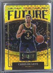 Chris Duarte [Gold Prizm] #26 Basketball Cards 2021 Panini Select Future Prices
