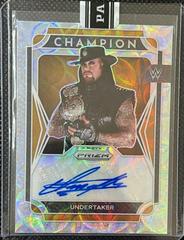 Undertaker [Premium Box Set Prizm] Wrestling Cards 2022 Panini Prizm WWE Champion Signatures Prices