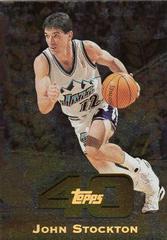 John Stockton Basketball Cards 1997 Topps Topps 40 Prices