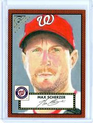 Max Scherzer [Orange] #H-1 Baseball Cards 2018 Topps Gallery Heritage Prices