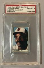 Eddie Murray Baseball Cards 1982 All Star Game Program Inserts Hand Cut Prices
