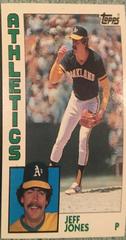 Jeff Jones #464 Baseball Cards 1984 Topps Prices