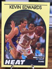 Kevin Edwards #51 Basketball Cards 1990 Hoops Superstars Prices