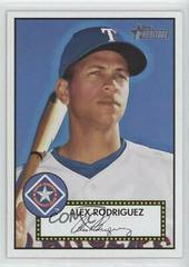 Alex Rodriguez [Black Back] #12 Baseball Cards 2001 Topps Heritage Prices