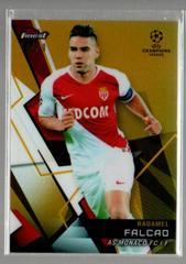Radamel Falcao [Gold Refractor] Soccer Cards 2018 Finest UEFA Champions League Prices
