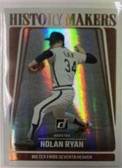 Nolan Ryan #HIM15 Baseball Cards 2023 Panini Donruss History Makers Prices