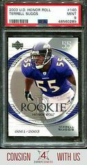 Terrell Suggs #140 Football Cards 2003 Upper Deck Honor Roll Prices