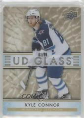 Kyle Connor [Gold] #GS-22 Hockey Cards 2021 Upper Deck Ovation UD Glass Stars Prices