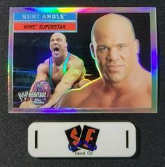 Kurt Angle [Refractor] Wrestling Cards 2006 Topps Heritage Chrome WWE Prices