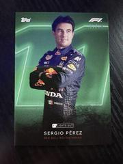 Sergio Perez [Green] Racing Cards 2021 Topps Formula 1 Lights Out Prices