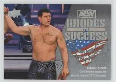 Cody Rhodes [Silver] #RS-9 Wrestling Cards 2021 Upper Deck AEW Rhodes to Success Prices