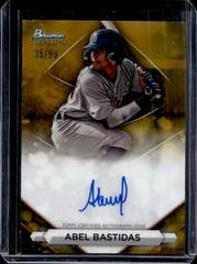 Abel Bastidas [Gold] Baseball Cards 2023 Bowman Sterling Prospect Autograph Prices