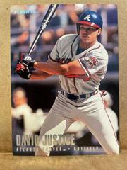 David Justice #294 Baseball Cards 1996 Fleer Tiffany Prices