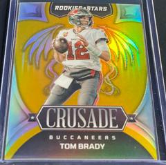 Tom Brady [Gold] #CR-3 Football Cards 2022 Panini Rookies & Stars Crusade Prices