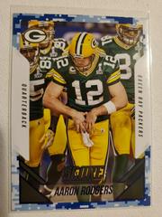 Aaron Rodgers [Green Jersey Blue Camo] #312 Football Cards 2015 Panini Score Prices